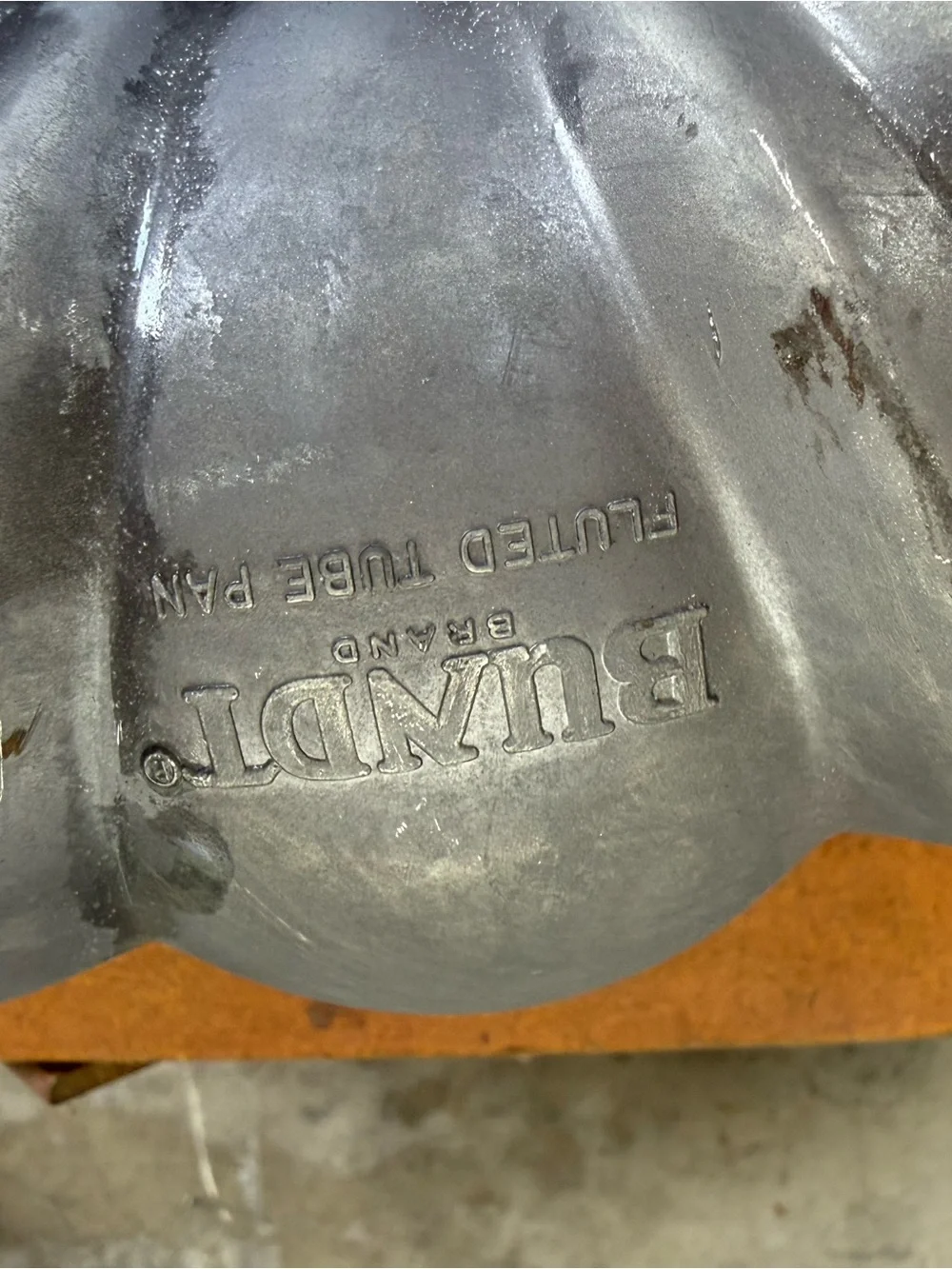 Heavy-Duty Silver Bundt Cake Mold by Reproduction Products